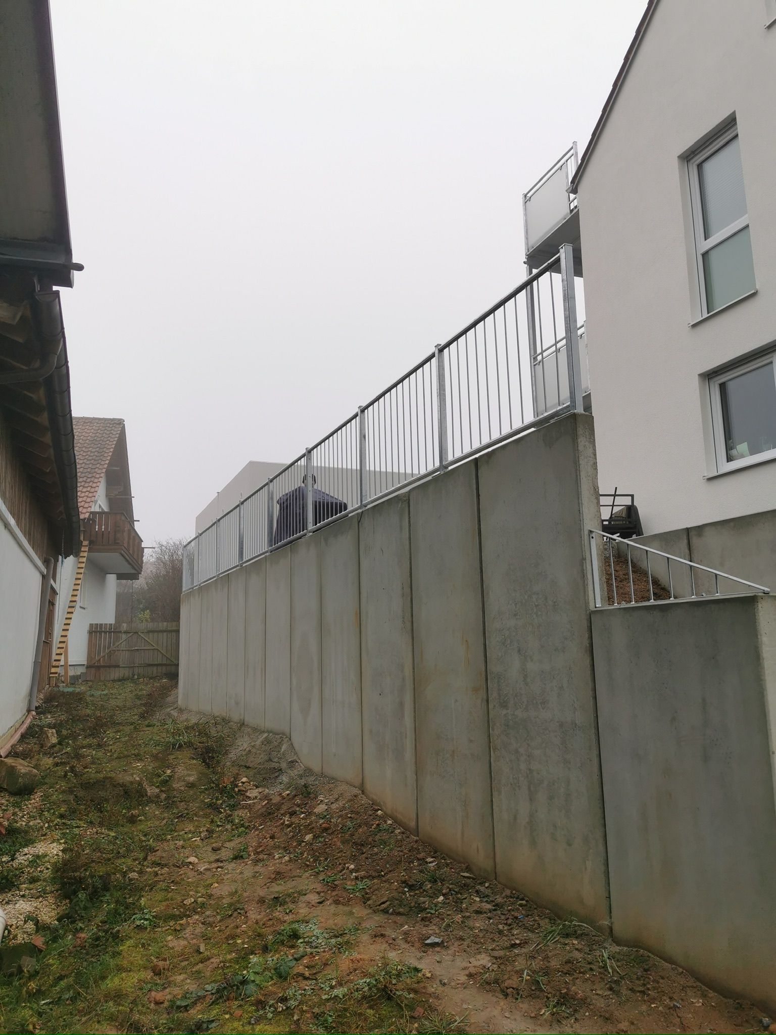 Geländer Absturzsicherung