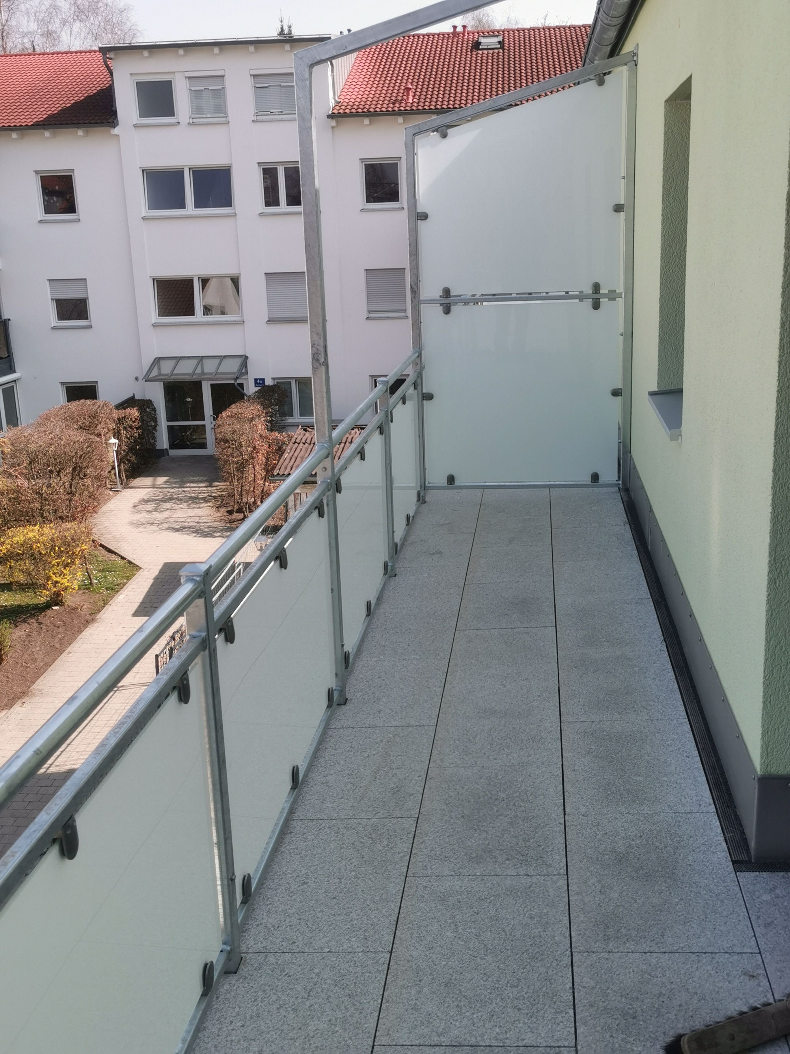 Sichtschutz Balkonabtrennung