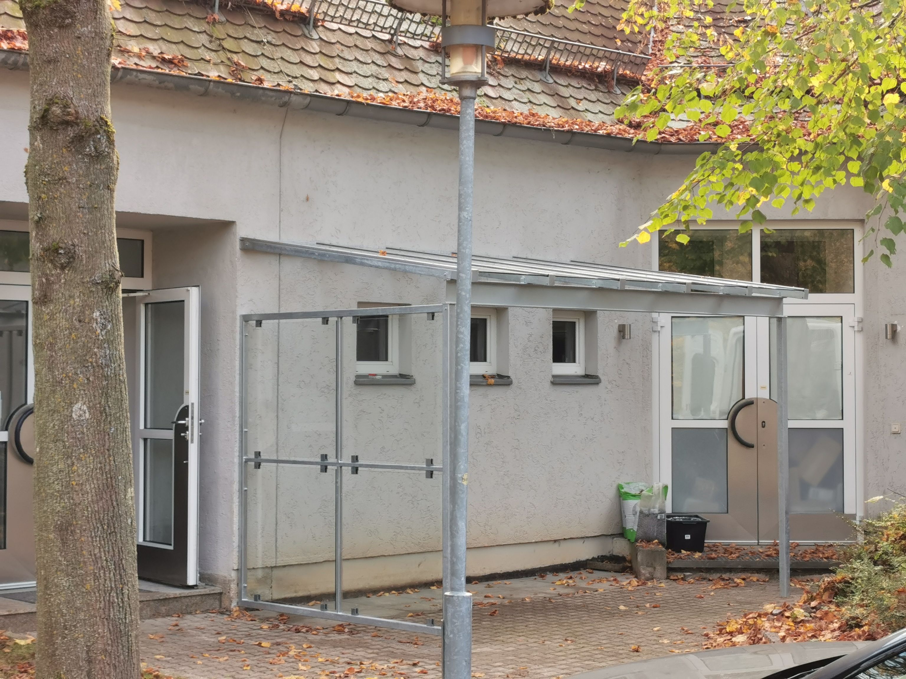 Windschutz Glas