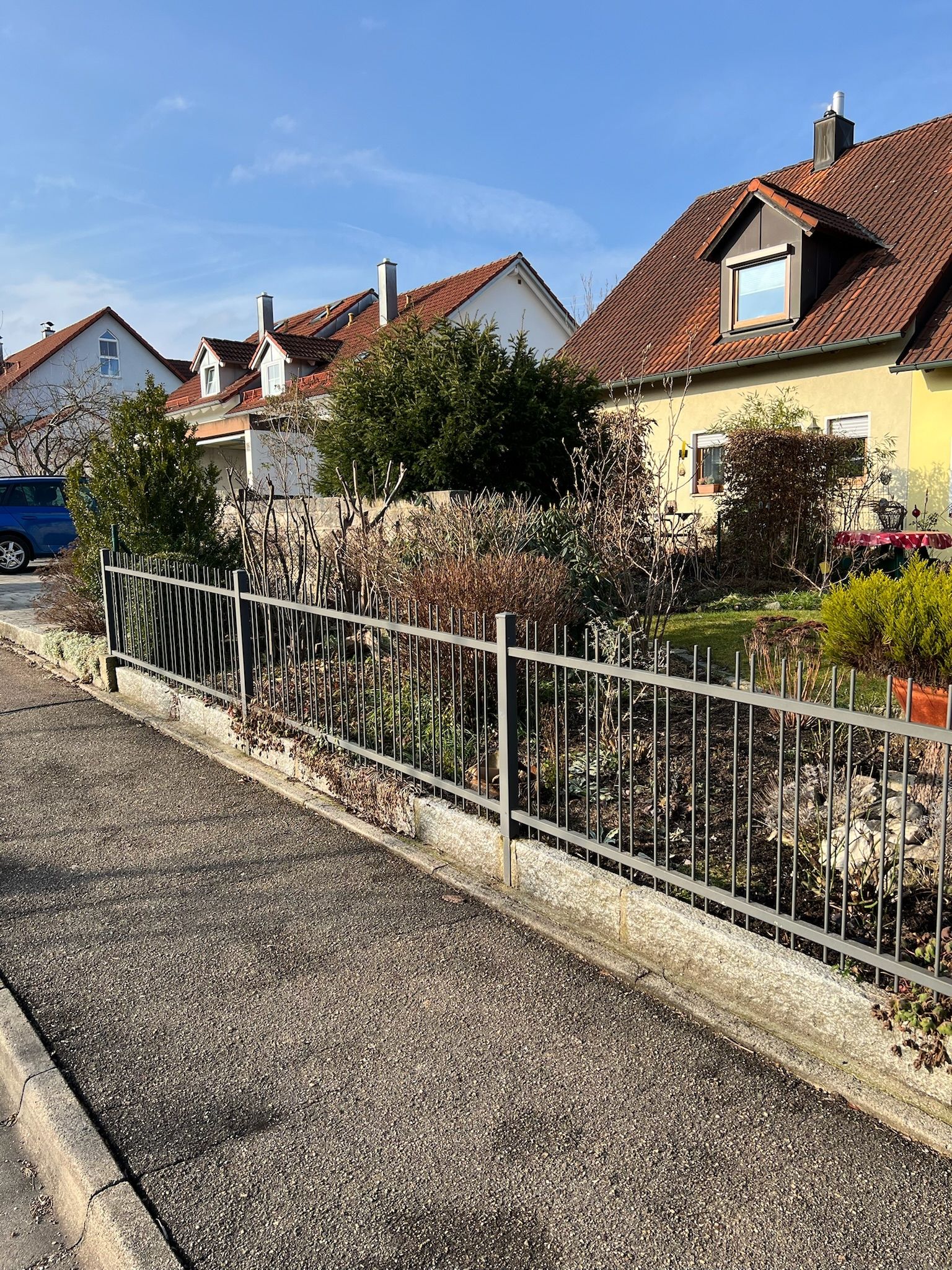 Beschichteter Zaun