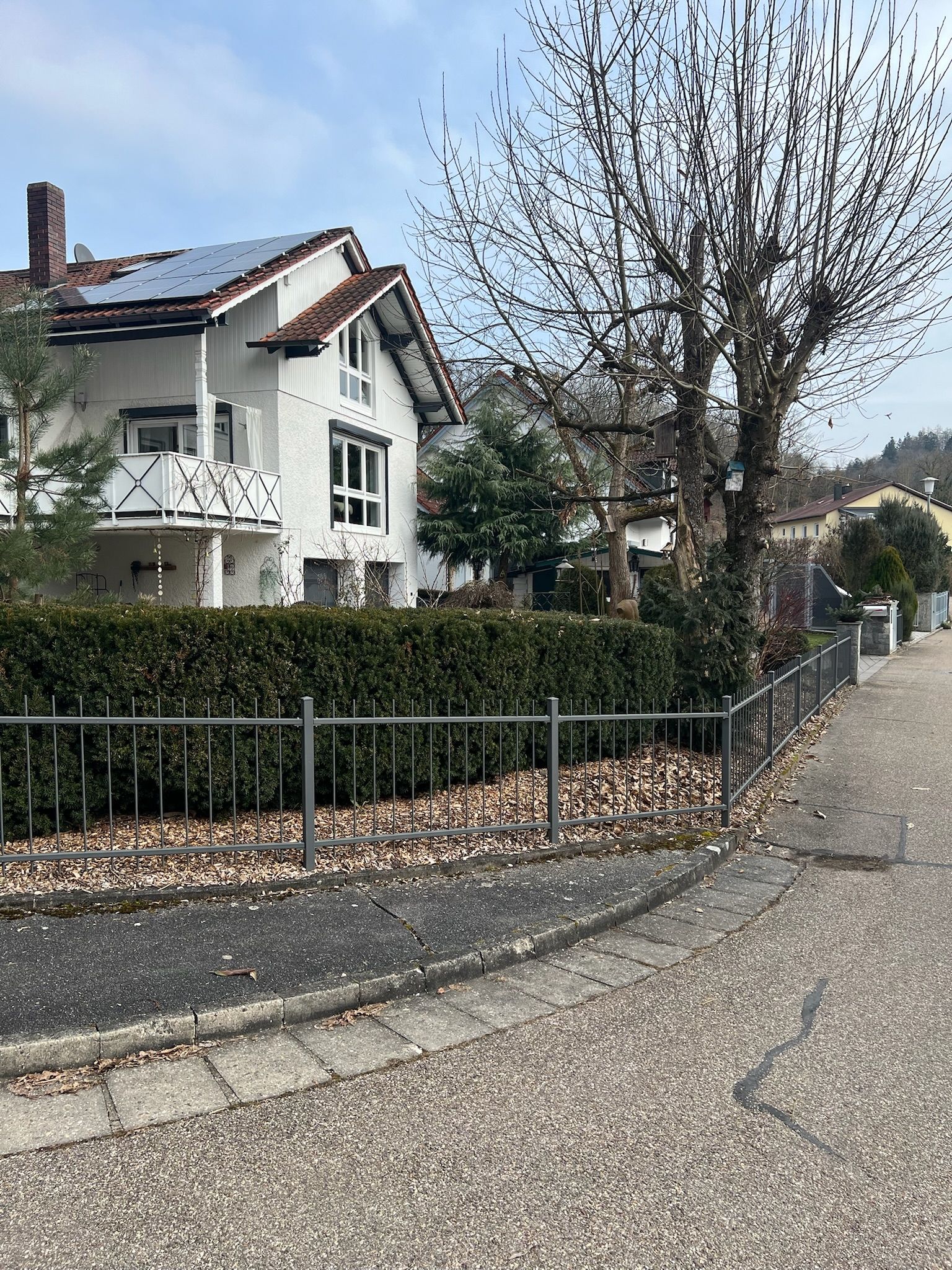 Beschichteter Zaun