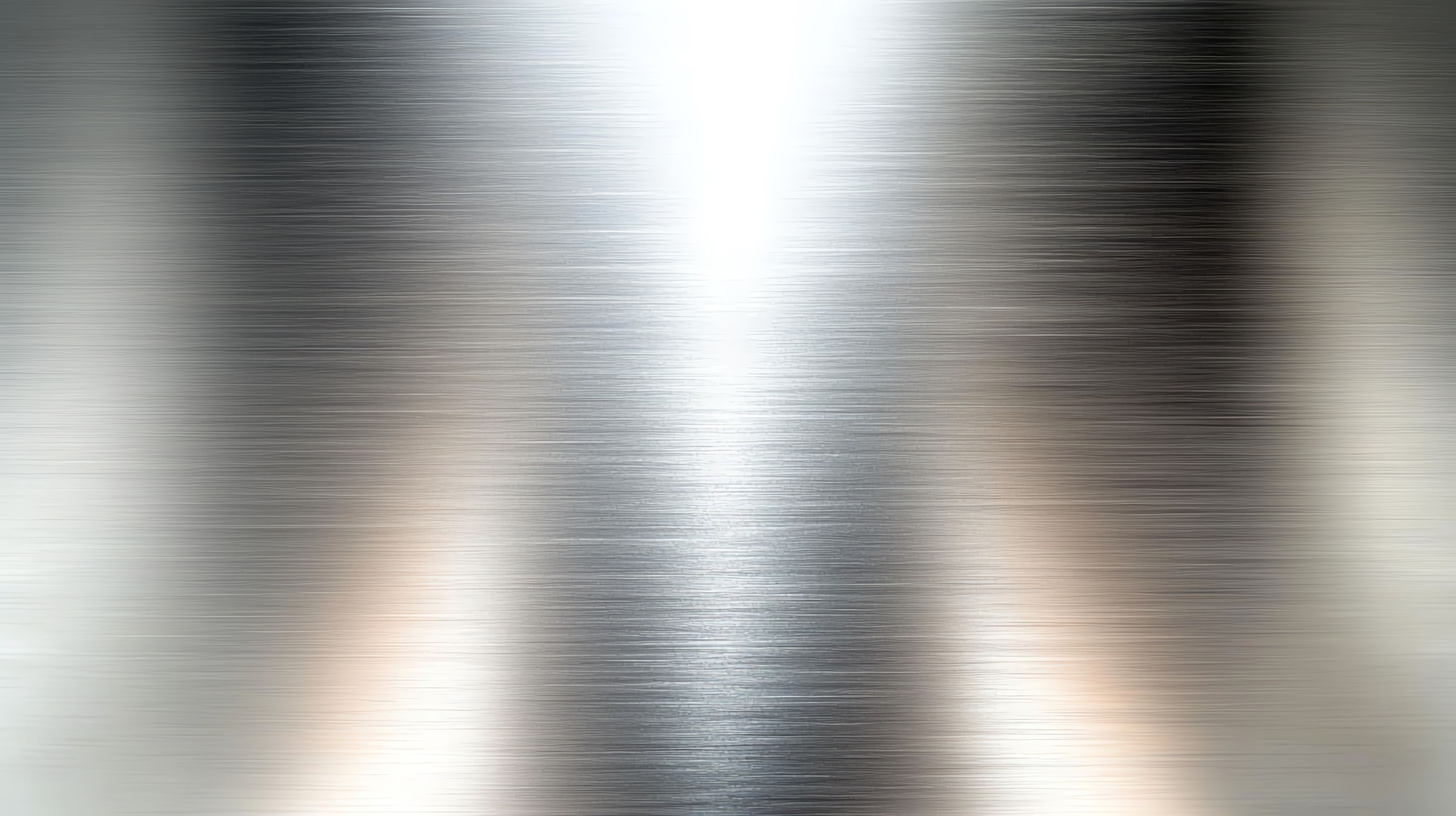 Metallplatte mit unterschiedlicher Belichtung